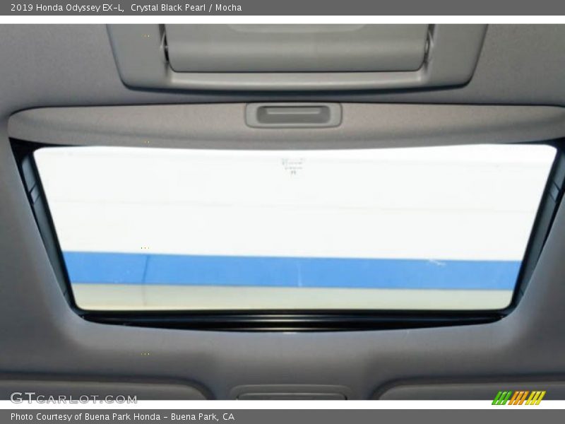 Crystal Black Pearl / Mocha 2019 Honda Odyssey EX-L