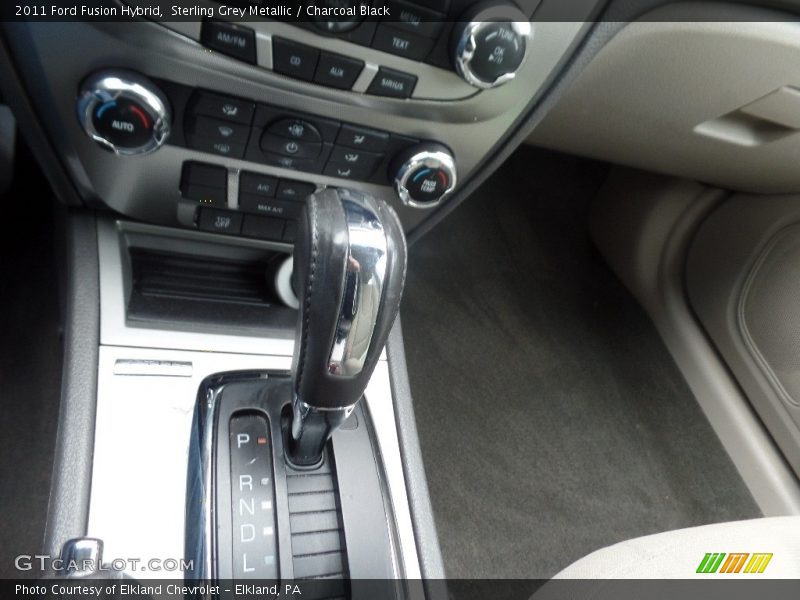 Sterling Grey Metallic / Charcoal Black 2011 Ford Fusion Hybrid
