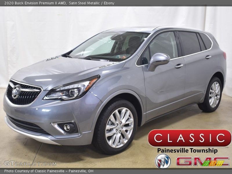 Satin Steel Metallic / Ebony 2020 Buick Envision Premium II AWD