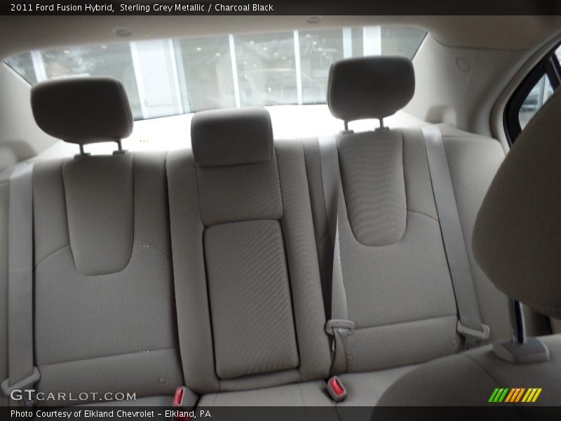 Sterling Grey Metallic / Charcoal Black 2011 Ford Fusion Hybrid