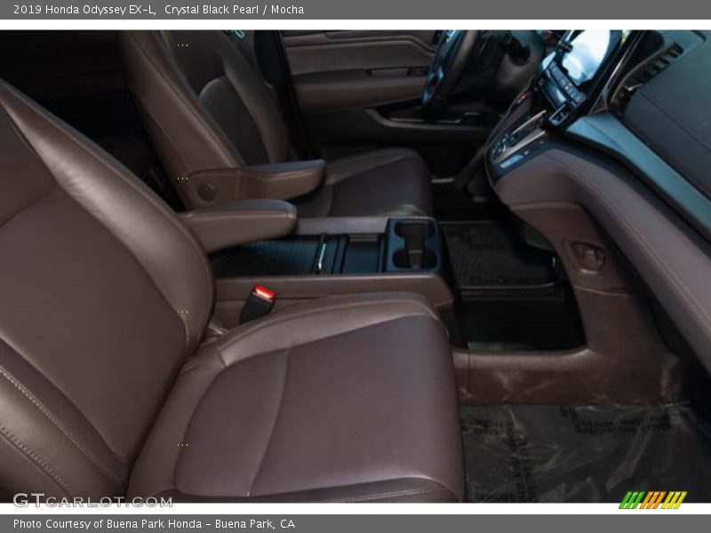Crystal Black Pearl / Mocha 2019 Honda Odyssey EX-L