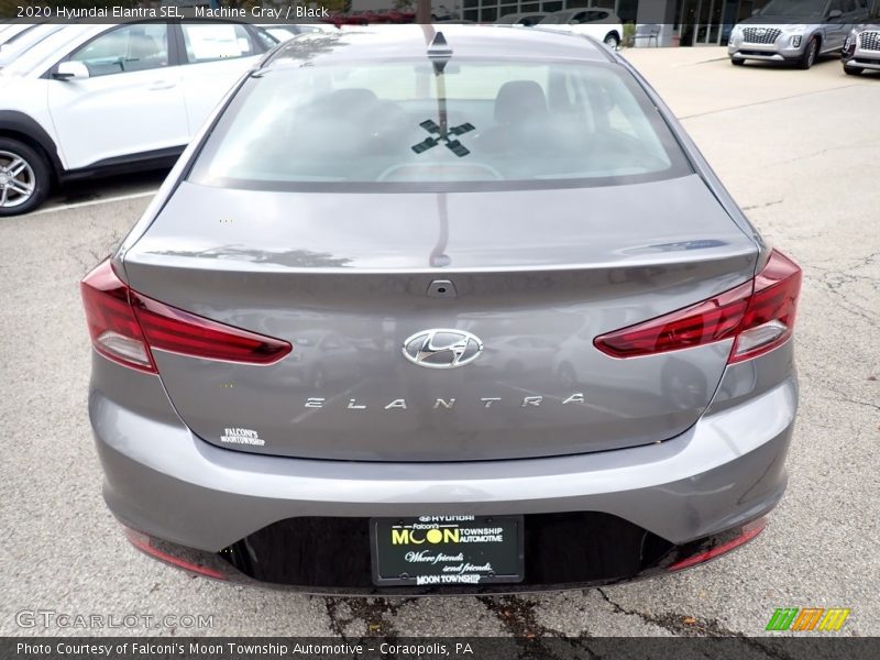 Machine Gray / Black 2020 Hyundai Elantra SEL