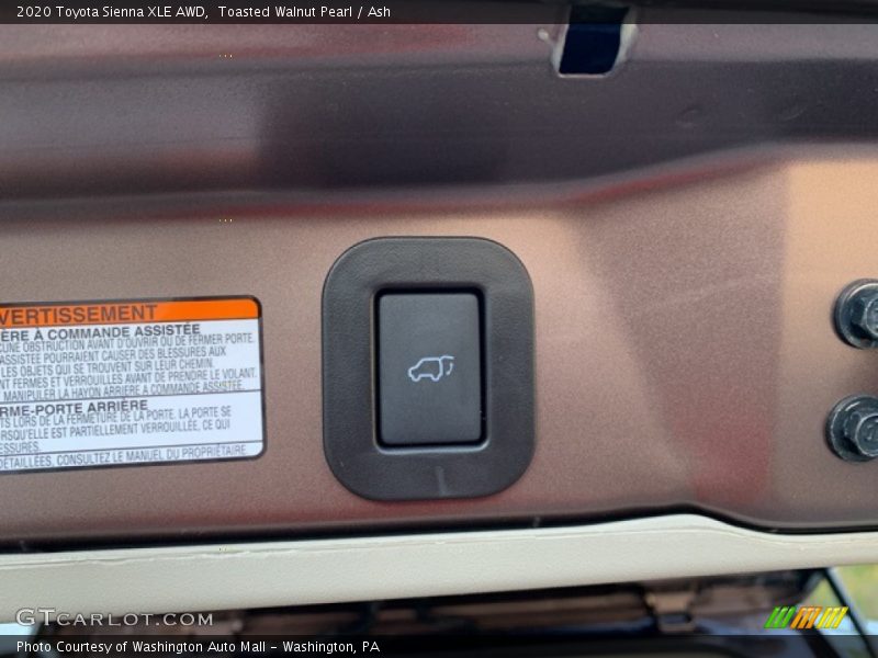 Toasted Walnut Pearl / Ash 2020 Toyota Sienna XLE AWD