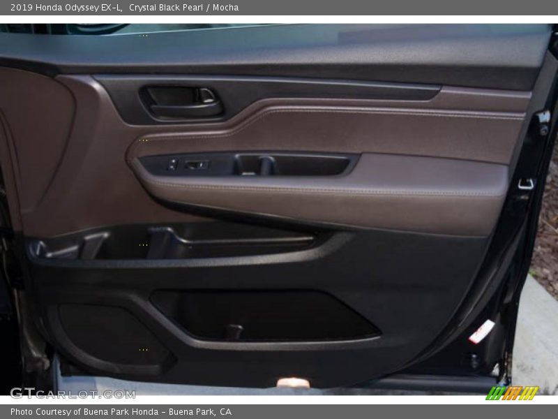 Crystal Black Pearl / Mocha 2019 Honda Odyssey EX-L