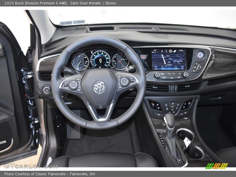 Satin Steel Metallic / Ebony 2020 Buick Envision Premium II AWD