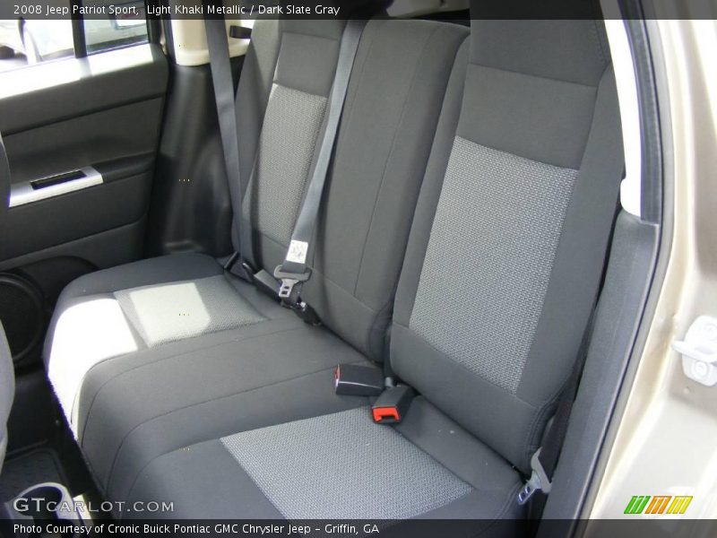 Light Khaki Metallic / Dark Slate Gray 2008 Jeep Patriot Sport