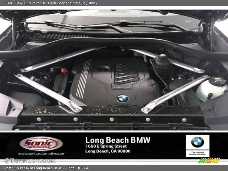Dark Graphite Metallic / Black 2020 BMW X5 sDrive40i