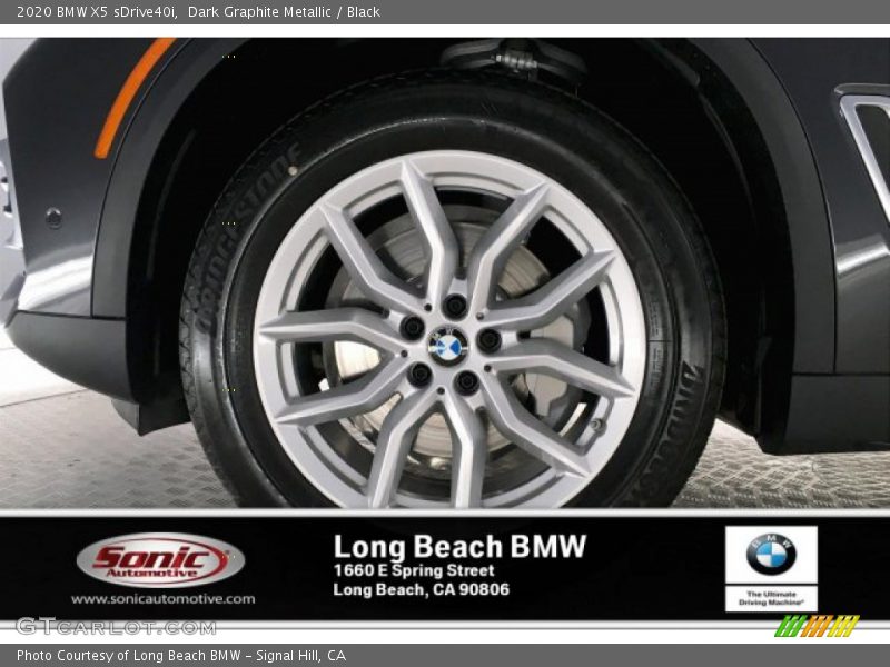Dark Graphite Metallic / Black 2020 BMW X5 sDrive40i