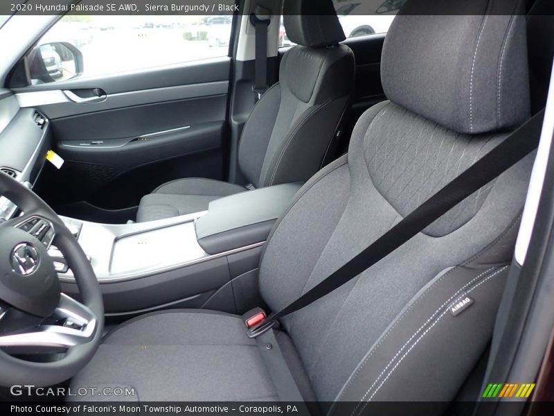 Sierra Burgundy / Black 2020 Hyundai Palisade SE AWD