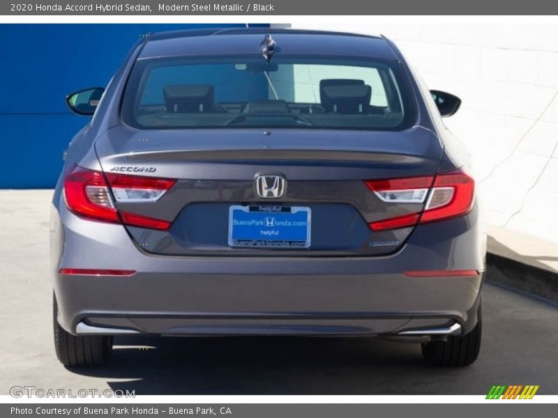 Modern Steel Metallic / Black 2020 Honda Accord Hybrid Sedan