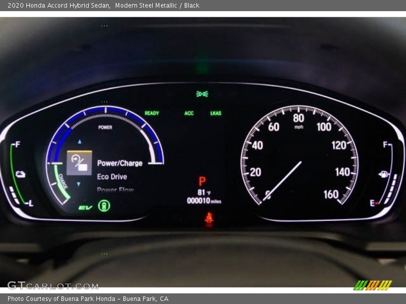  2020 Accord Hybrid Sedan Hybrid Sedan Gauges