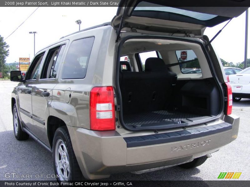 Light Khaki Metallic / Dark Slate Gray 2008 Jeep Patriot Sport