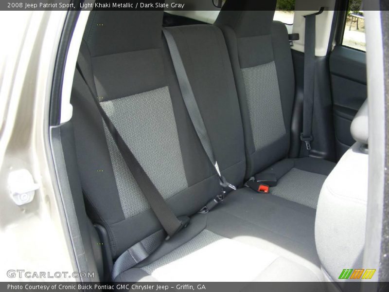 Light Khaki Metallic / Dark Slate Gray 2008 Jeep Patriot Sport