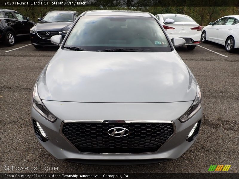 Stellar Silver / Black 2020 Hyundai Elantra GT