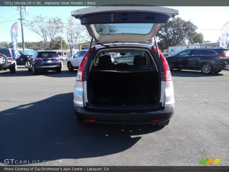 Alabaster Silver Metallic / Black 2012 Honda CR-V EX