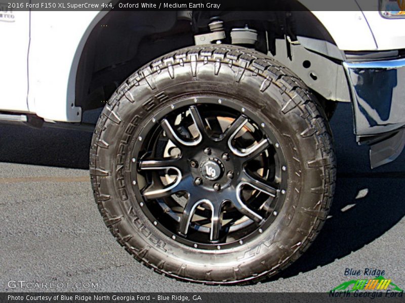Oxford White / Medium Earth Gray 2016 Ford F150 XL SuperCrew 4x4