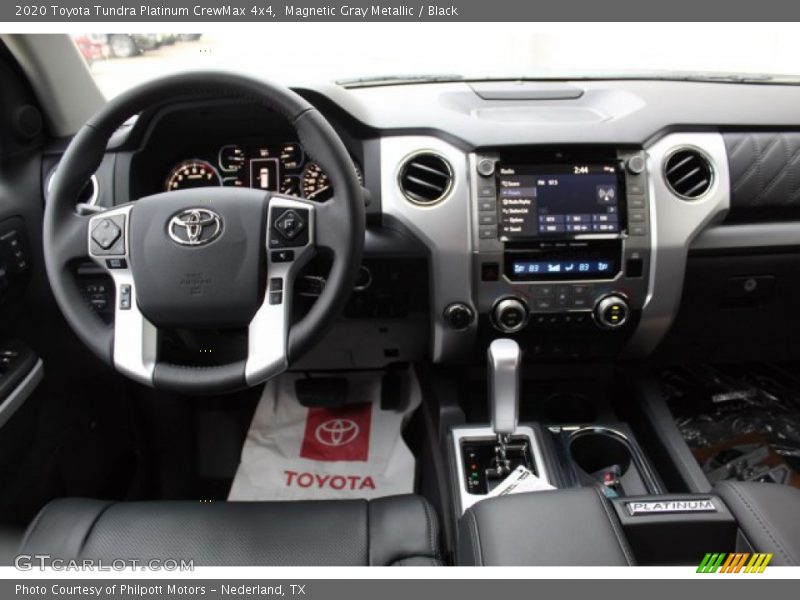 Dashboard of 2020 Tundra Platinum CrewMax 4x4