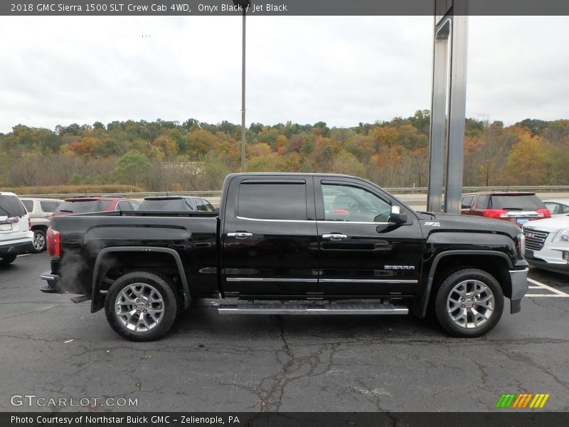  2018 Sierra 1500 SLT Crew Cab 4WD Onyx Black