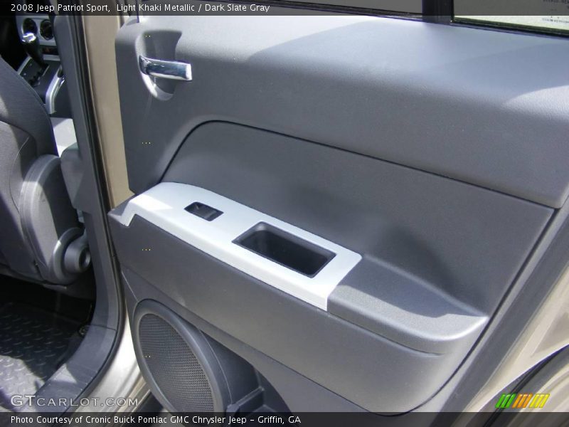 Light Khaki Metallic / Dark Slate Gray 2008 Jeep Patriot Sport
