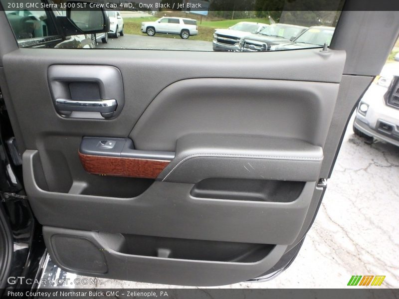 Door Panel of 2018 Sierra 1500 SLT Crew Cab 4WD