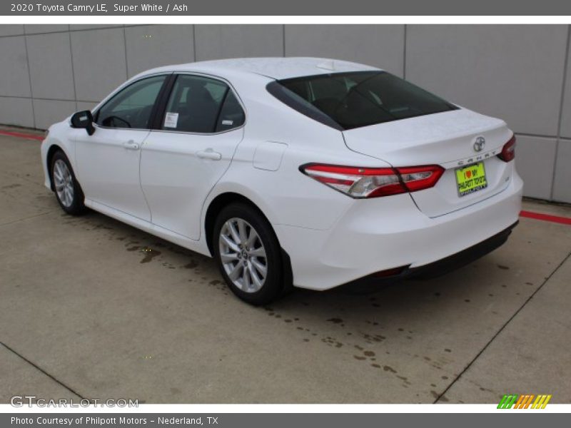 Super White / Ash 2020 Toyota Camry LE