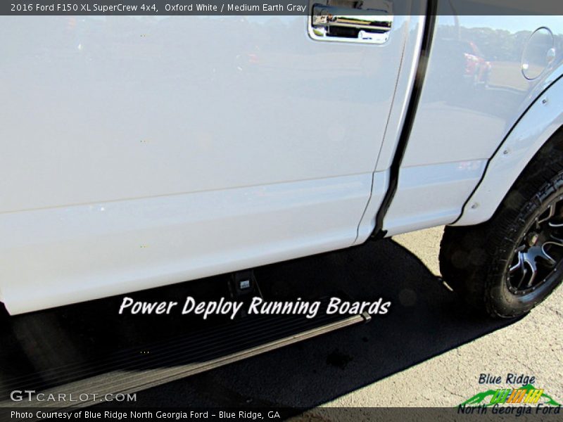 Oxford White / Medium Earth Gray 2016 Ford F150 XL SuperCrew 4x4