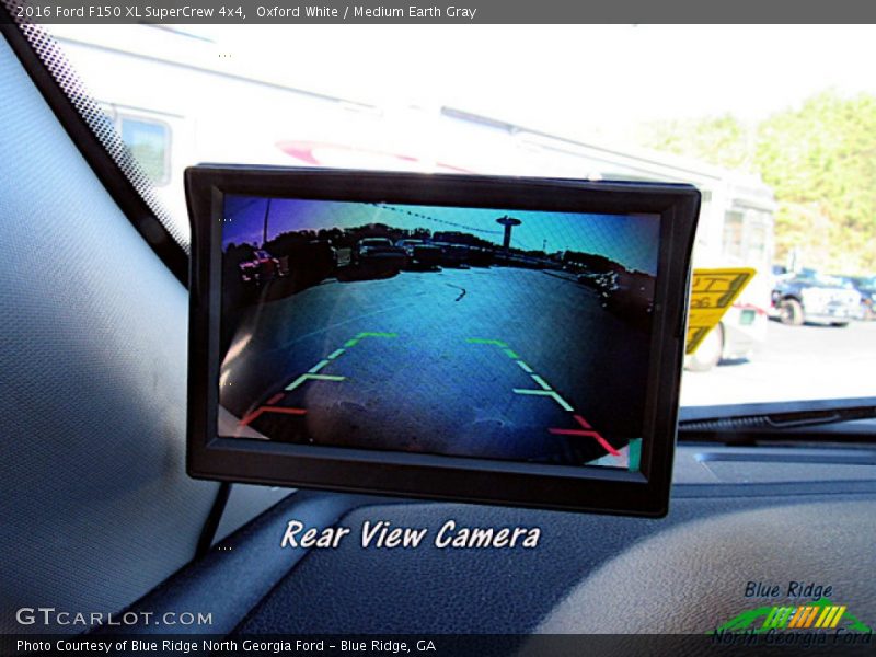 Oxford White / Medium Earth Gray 2016 Ford F150 XL SuperCrew 4x4