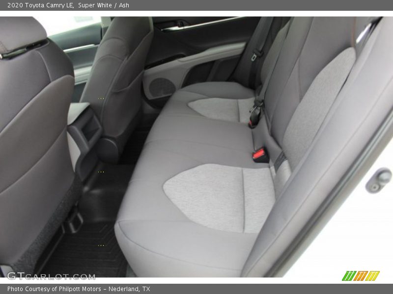 Rear Seat of 2020 Camry LE