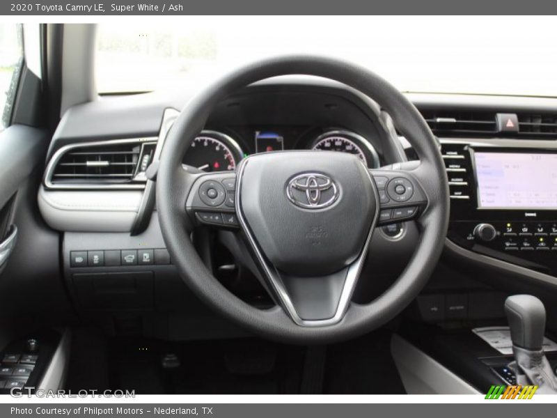 Super White / Ash 2020 Toyota Camry LE