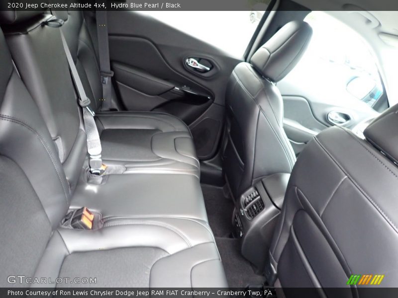 Hydro Blue Pearl / Black 2020 Jeep Cherokee Altitude 4x4