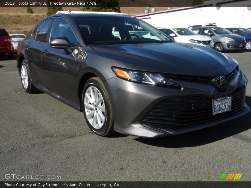 Predawn Gray Mica / Ash 2019 Toyota Camry LE