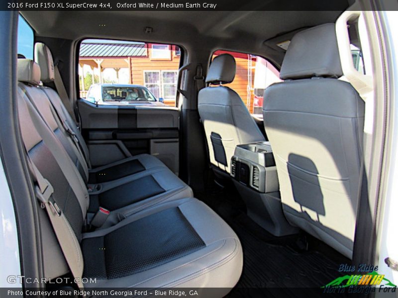Oxford White / Medium Earth Gray 2016 Ford F150 XL SuperCrew 4x4