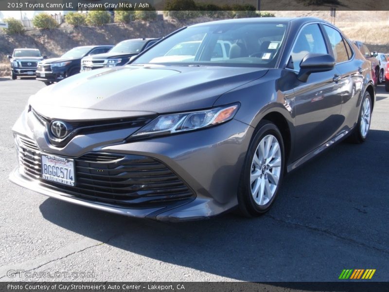 Predawn Gray Mica / Ash 2019 Toyota Camry LE