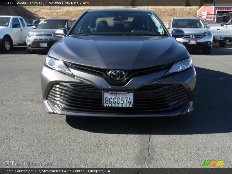 Predawn Gray Mica / Ash 2019 Toyota Camry LE