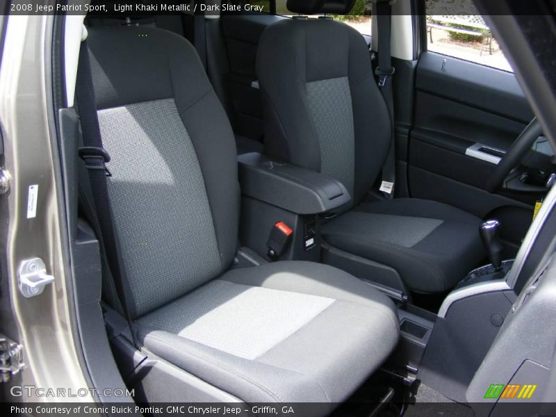 Light Khaki Metallic / Dark Slate Gray 2008 Jeep Patriot Sport