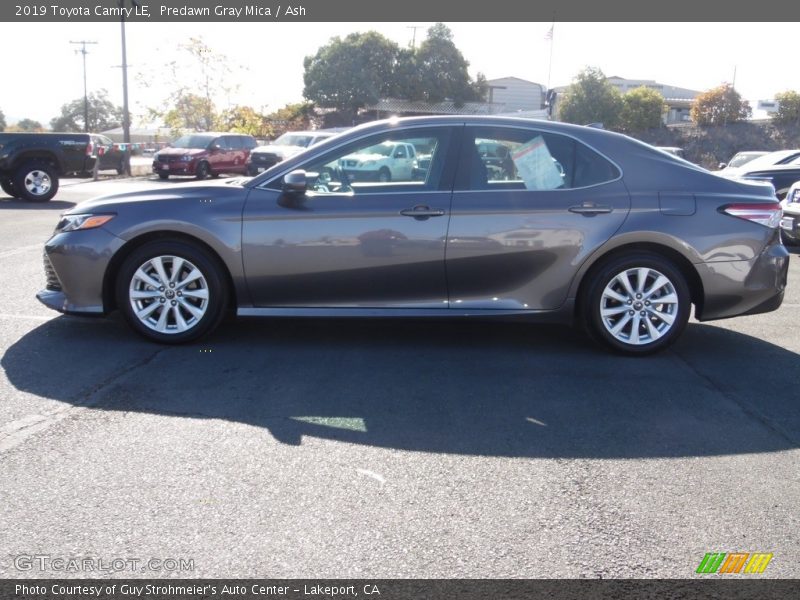 Predawn Gray Mica / Ash 2019 Toyota Camry LE