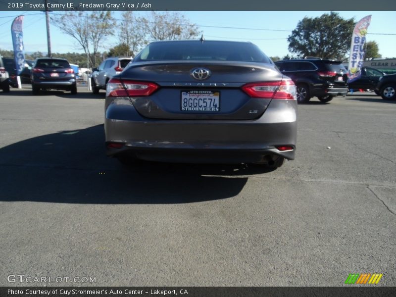 Predawn Gray Mica / Ash 2019 Toyota Camry LE