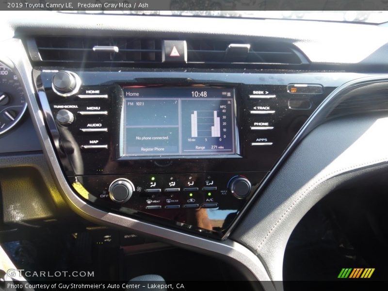 Predawn Gray Mica / Ash 2019 Toyota Camry LE