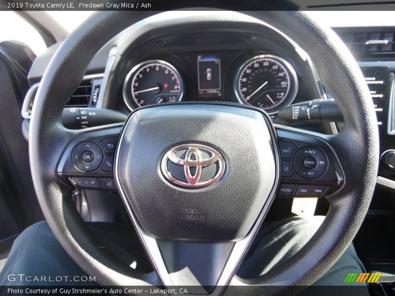 Predawn Gray Mica / Ash 2019 Toyota Camry LE