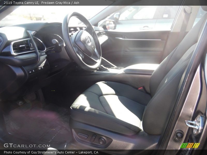Predawn Gray Mica / Ash 2019 Toyota Camry LE