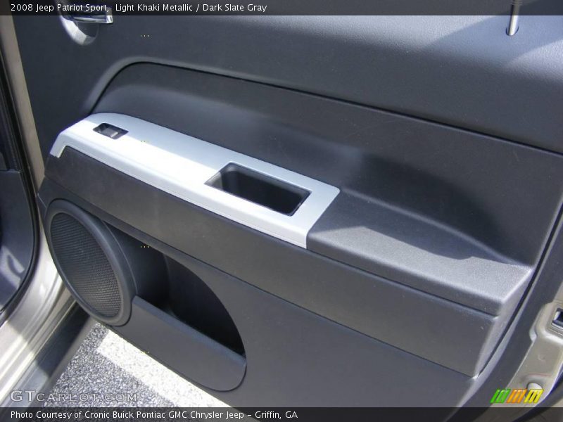Light Khaki Metallic / Dark Slate Gray 2008 Jeep Patriot Sport