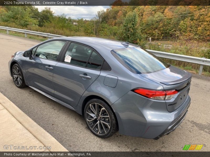 Celestite Gray Metallic / Black 2020 Toyota Corolla SE