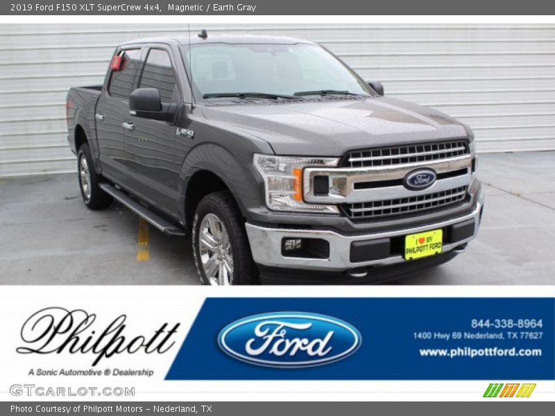 Magnetic / Earth Gray 2019 Ford F150 XLT SuperCrew 4x4