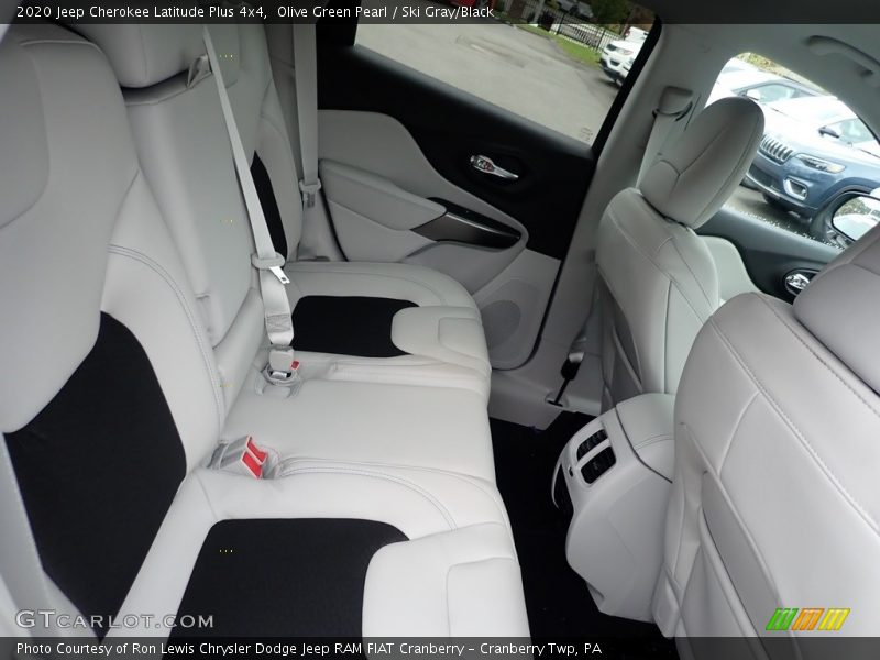 Olive Green Pearl / Ski Gray/Black 2020 Jeep Cherokee Latitude Plus 4x4