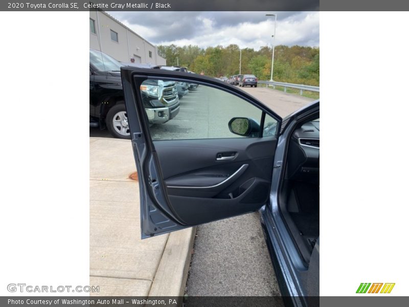 Celestite Gray Metallic / Black 2020 Toyota Corolla SE
