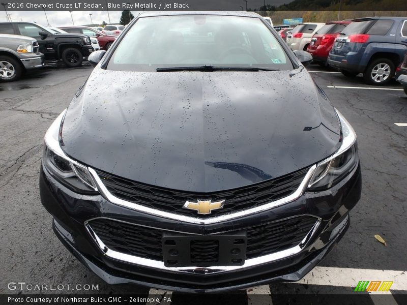 Blue Ray Metallic / Jet Black 2016 Chevrolet Cruze LT Sedan