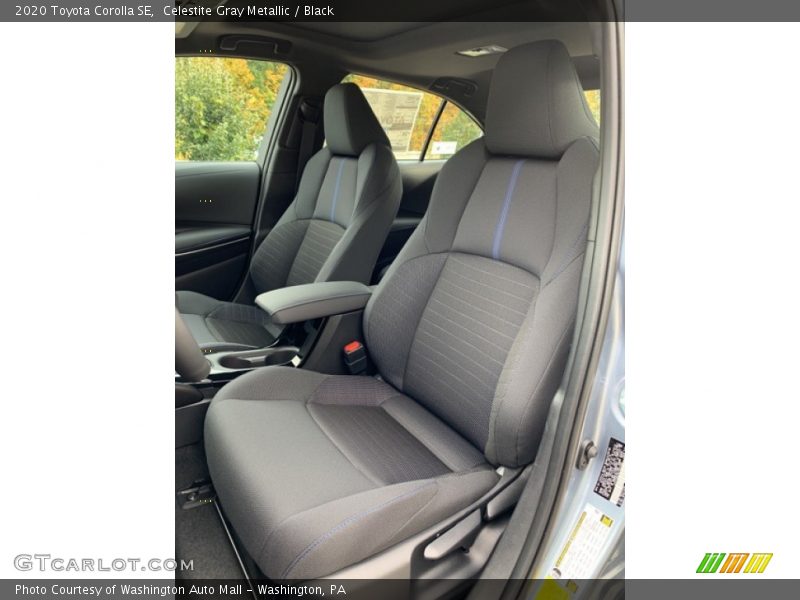 Celestite Gray Metallic / Black 2020 Toyota Corolla SE