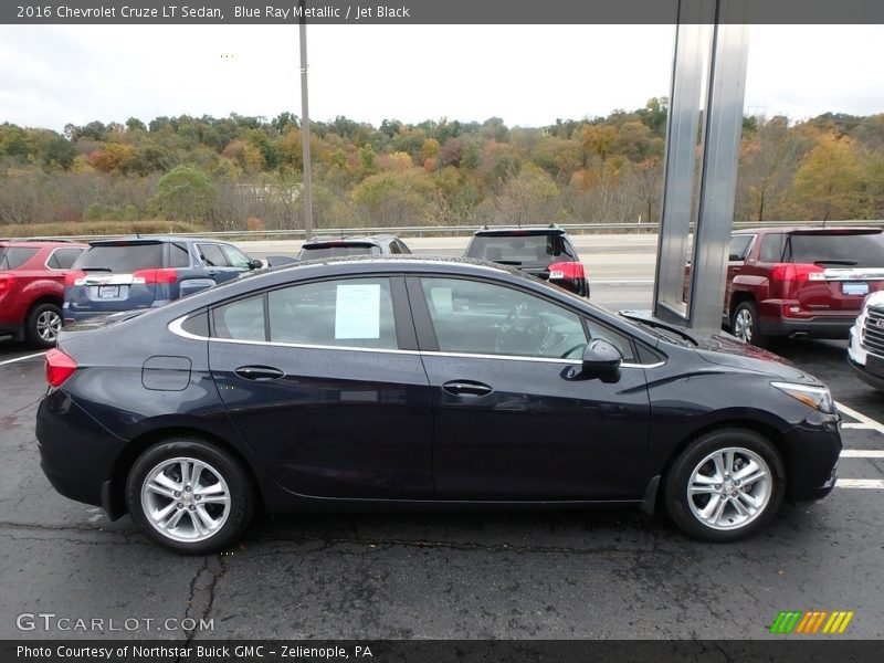 Blue Ray Metallic / Jet Black 2016 Chevrolet Cruze LT Sedan