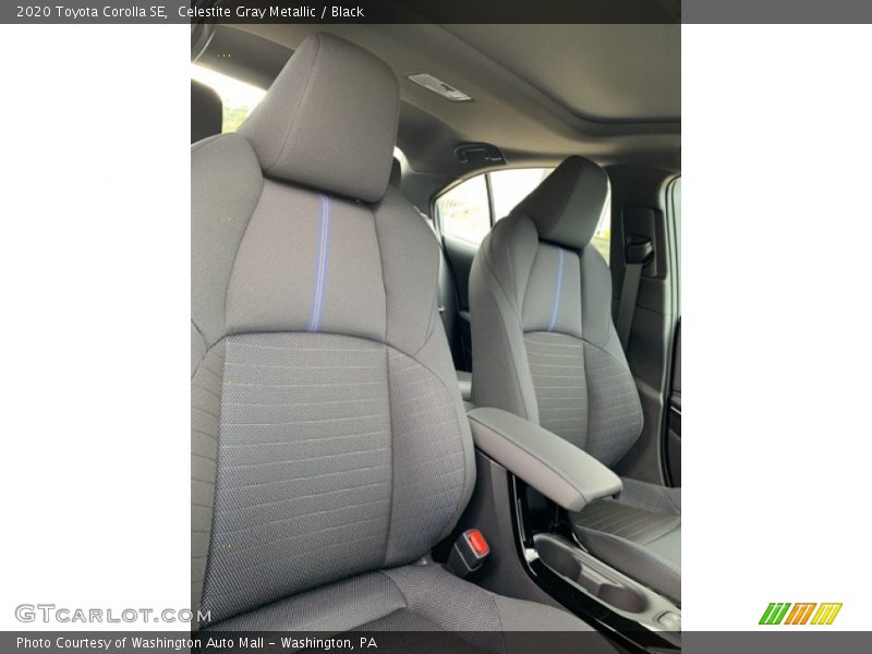 Celestite Gray Metallic / Black 2020 Toyota Corolla SE