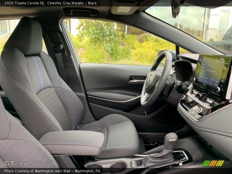 Celestite Gray Metallic / Black 2020 Toyota Corolla SE